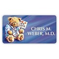 Custom Printed Medical Arts Press® Full-Color Medical Name Badges; Dr. Bear