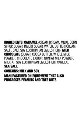 Sanders Holiday Milk Chocolate Sea Salt Caramel Pieces, 7 oz. (MRY31097)