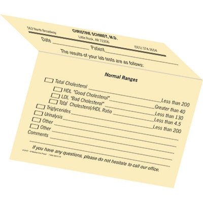 Custom CommuniCard™, 4 x 6 Folded Cards, 110# Ivory Index, Black Ink, 2-Sided, 100/Pk