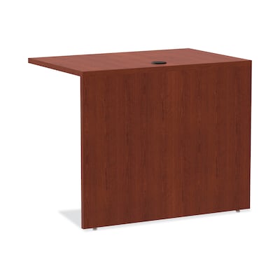 Alera™ Valencia Series U and L Groupings in Medium Cherry, Reversible Return/Bridge Shell, 36"W