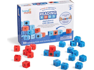 hand2mind Reading Rods Alphabet & CVC Words (95393)