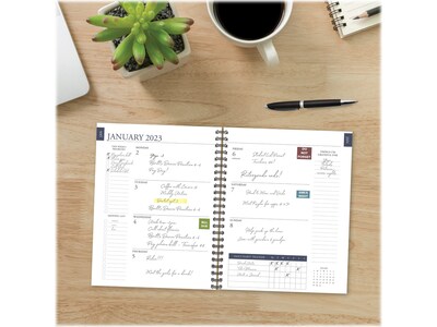 2023 Willow Creek Mint Year 6.5" x 8.5" Weekly Planner, Green (30332)