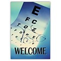Medical Arts Press® Eye Care Standard 4x6 Postcards; Welcome, Eye Chart