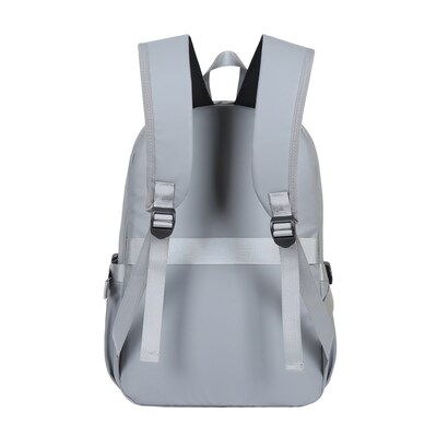 DUKAP DELRAY Laptop Compatible Backpack, Medium, Gray (BDK-DEL-GRE)