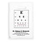 Medical Arts Press® Eye Care Personalized Large 2-Color Supply Bags; 9 x 13, Eye Chart, 100 Bags, (