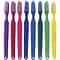 OraLine® Adult Toothbrushes; 41 Tufts, Rainbow