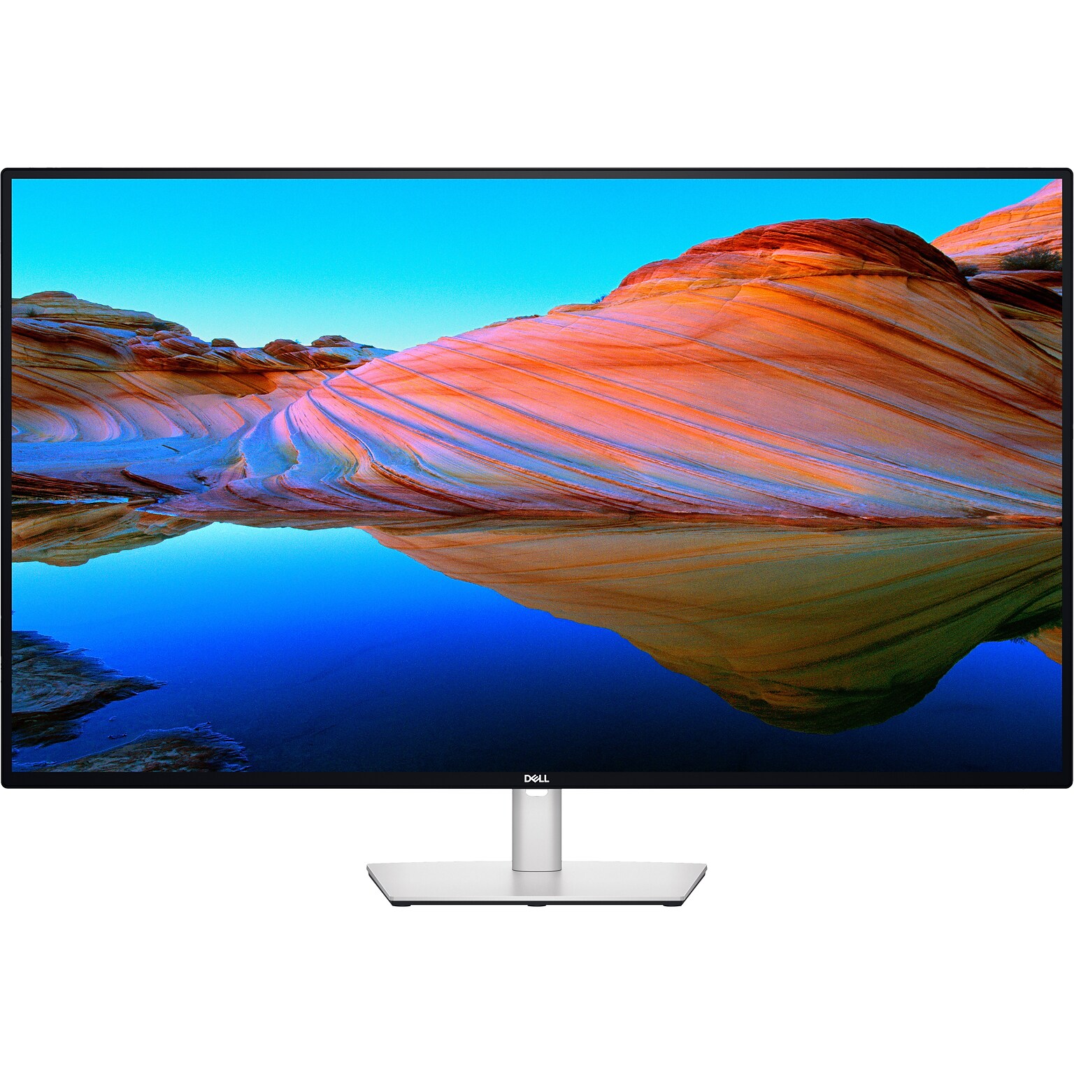 Dell UltraSharp 42.5 4K Ultra HD LED Monitor, Silver/Black (DELL-U4323QE)