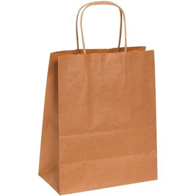 8" W x 11" H x 4" D Various decorated gift bags with felt decor & ribbon/raffia 