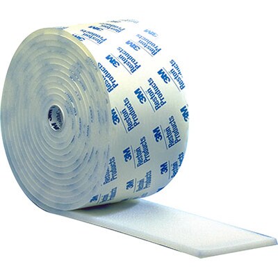 3M™ Reston™ Self-Adhering Foam Pads; 4 x 196 x 3/16, 1 Roll