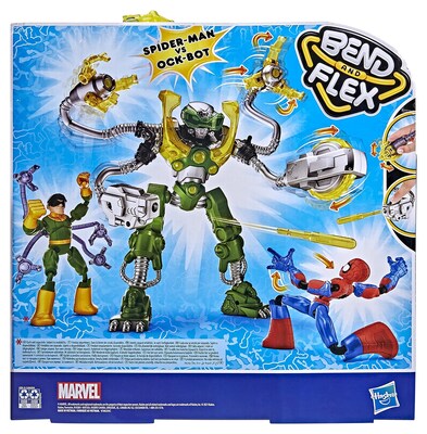 Marvel Bend & Flex Action Spider-Man Vs. Ock-Bot