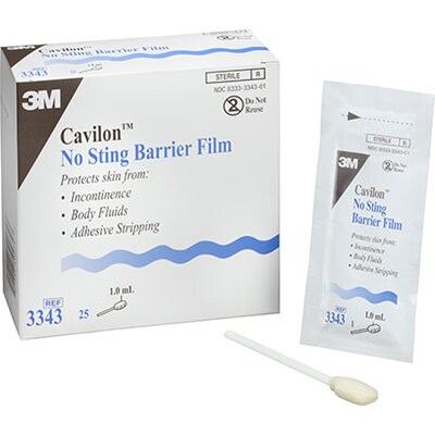 3M™ Cavilon™ No-Sting Barrier Film; Small Foam Applicattor, 1.0 mL, 100/Case