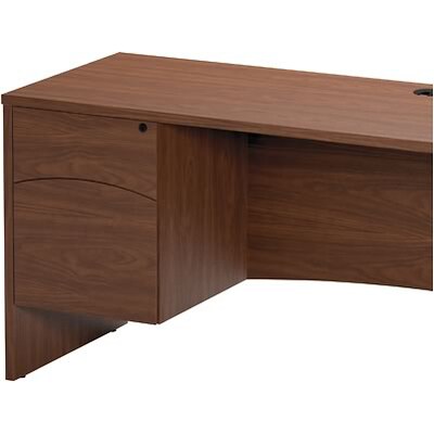 Mayline® Brighton Collection in Cherry; Suspended Box/File Pedestal