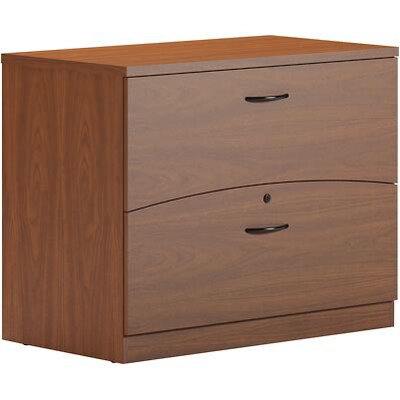 Mayline® Brighton Collection in Cherry; Lateral File