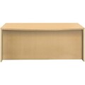 Safco Luminary Collection in Maple; Bow-Front Desk Shell