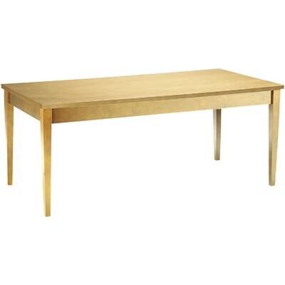 Safco Luminary Collection in Maple; Table Desk