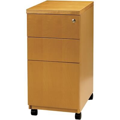 Safco Luminary Collection in Maple; BBF Pedestal, 19, Mobile