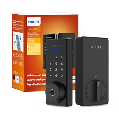 Philips Wi-Fi Smart Deadbolt Door Lock with Multiple Access Methods Including Fingerprint Reader