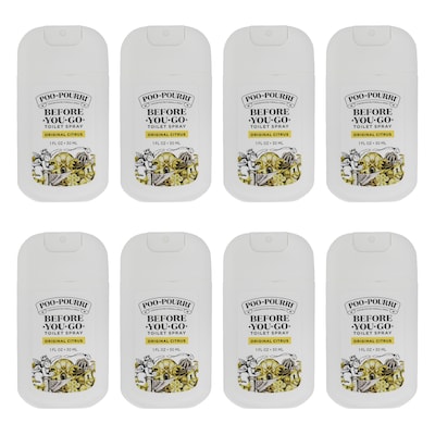 Poo-Pourri Original Citrus Pocket Sprayer - 1 oz Travel Size, 32/Carton (30896-CS)