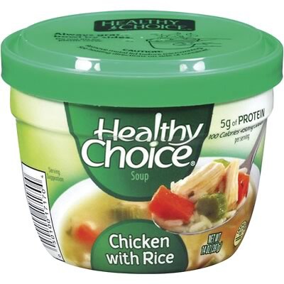 Healthy Choice® Soup; Chicken with Rice, 14-oz., 12/Case