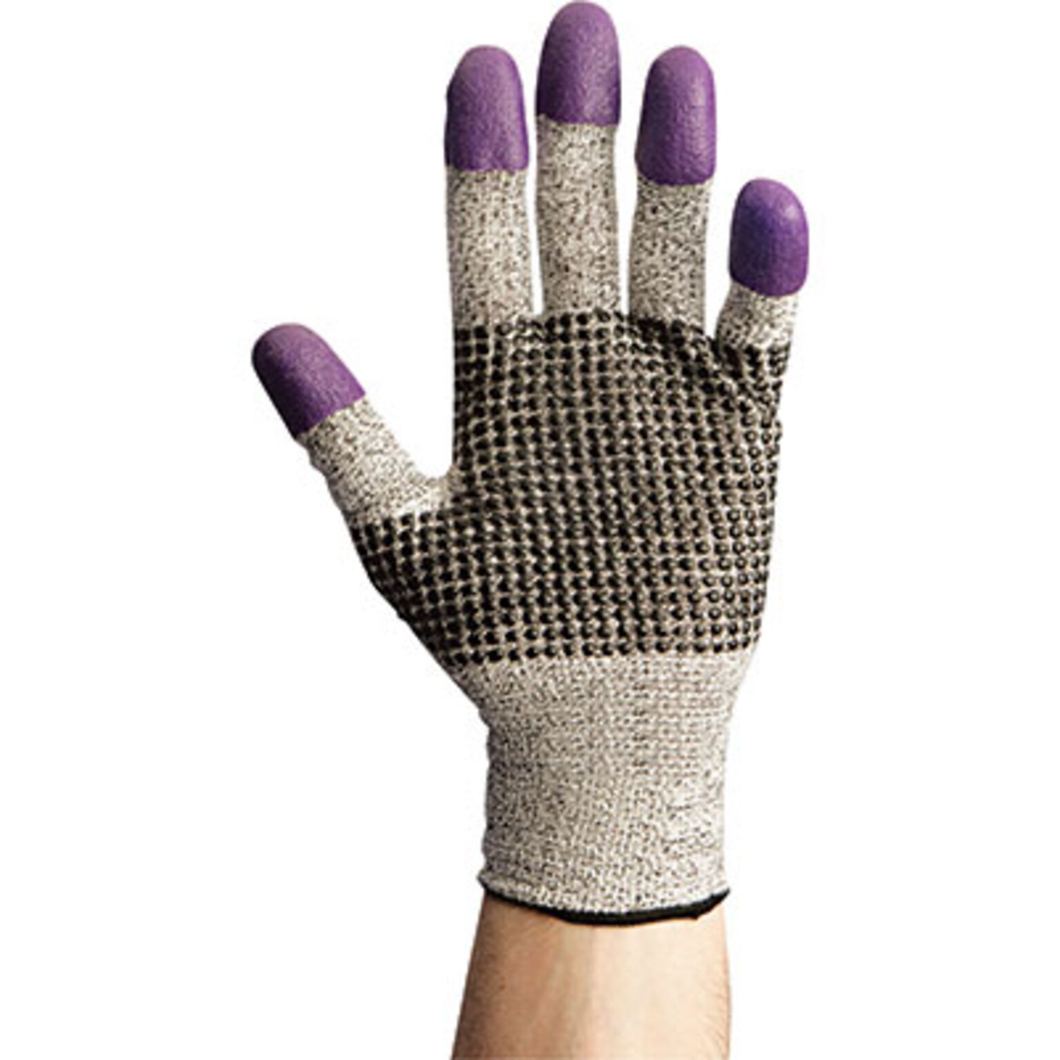 Jackson Safety® G60 Cut-Resistant Nitrile Multipurpose Gloves, Purple, Medium, Size 8, 1 Pair (KIM97431)