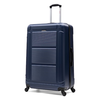 InUSA Pilot 33.27 Hardside Suitcase, 4-Wheeled Spinner, TSA Checkpoint Friendly, Blue (IUPIL00XL-BLU)