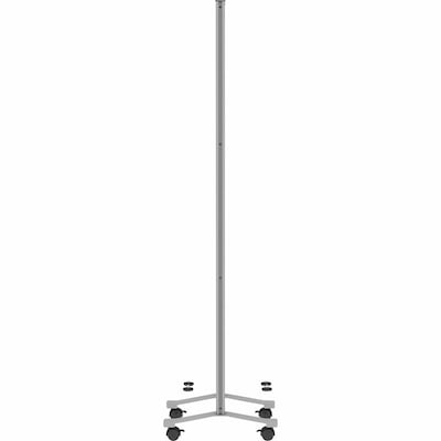 Lorell Adaptable Panel Legs for 71"H Configuration, Silver (LLR90271)