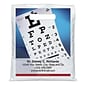 Medical Arts Press® Eye Care Personalized Full-Color Bags; 7-1/2x9", Glasses Eye Chart, 100 Bags, (41641)
