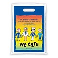 Medical Arts Press® Medical Personalized Full Color Bags; 12X16, Bandage with People, 100 Bags, (41548)