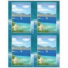 Medical Arts Press® Scenic Postcards; for Laser Printer; Sailboat, 100/Pk