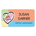 Custom Printed Medical Arts Press® Full-Color Generic Name Badges; Standard, We Care