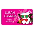 Medical Arts Press® Full-Color Seasonal Name Badges; Standard, Tooth Guy