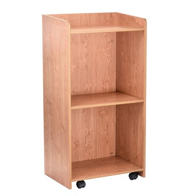 AdirOffice 46" Portable Lectern, Medium Oak (661-07-MEO)