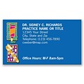 Medical Arts Press® Dental Business Card Magnets; Dental Icons