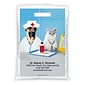 Medical Arts Press® Veterinary Personalized Full-Color Bags; 9x13", Dr. Cat Nurse Dog, 100 Bags, (41610)