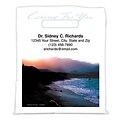 Medical Arts Press® Medical Personalized Full-Color Bags;7-1/2x9, Mountains/Sea