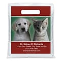 Medical Arts Press® Veterinary Personalized Full-Color Bags; 7-1/2x9, White Dog/Cat, 100 Bags, (416