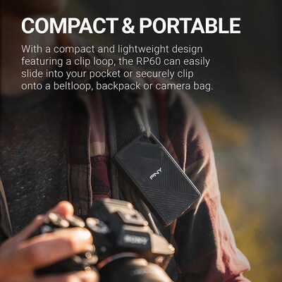 PNY RP60 1TB USB 3.2 External Solid State Drive (PSD0CS3060-1TB-RB)