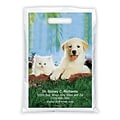 Medical Arts Press® Veterinary Personalized Full-Color Bags; 11x15, Dog/Cat/Fence