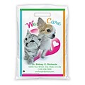 Medical Arts Press® Veterinary Personalized Full-Color Bags; 9x13, We Care Cat and Dog, 100 Bags, (41623)