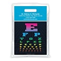 Medical Arts Press® Eye Care Personalized Full-Color Bags; 12X16, Rainbow Eye Chart, 100 Bags, (41651)