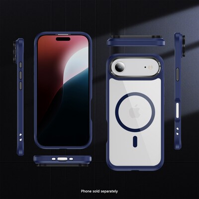 SaharaCase Venture Series MagSafe Compatible Phone Case for iPhone 17 Air, Shock Absorbing, Night Sky Blue (CP00953)