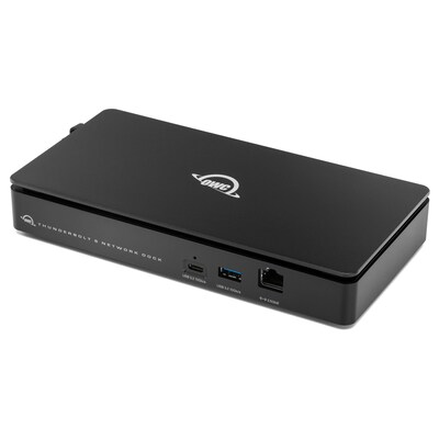 OWC Thunderbolt 5 Dual 10GbE Network 11-Port Docking Station - Black