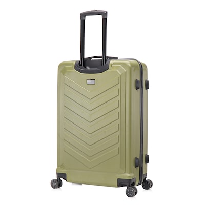US Army FOX 28" Hardside Suitcase, 4-Wheeled Spinner, TSA Checkpoint Friendly, Olive Drab (USLFOX00L-GRN)
