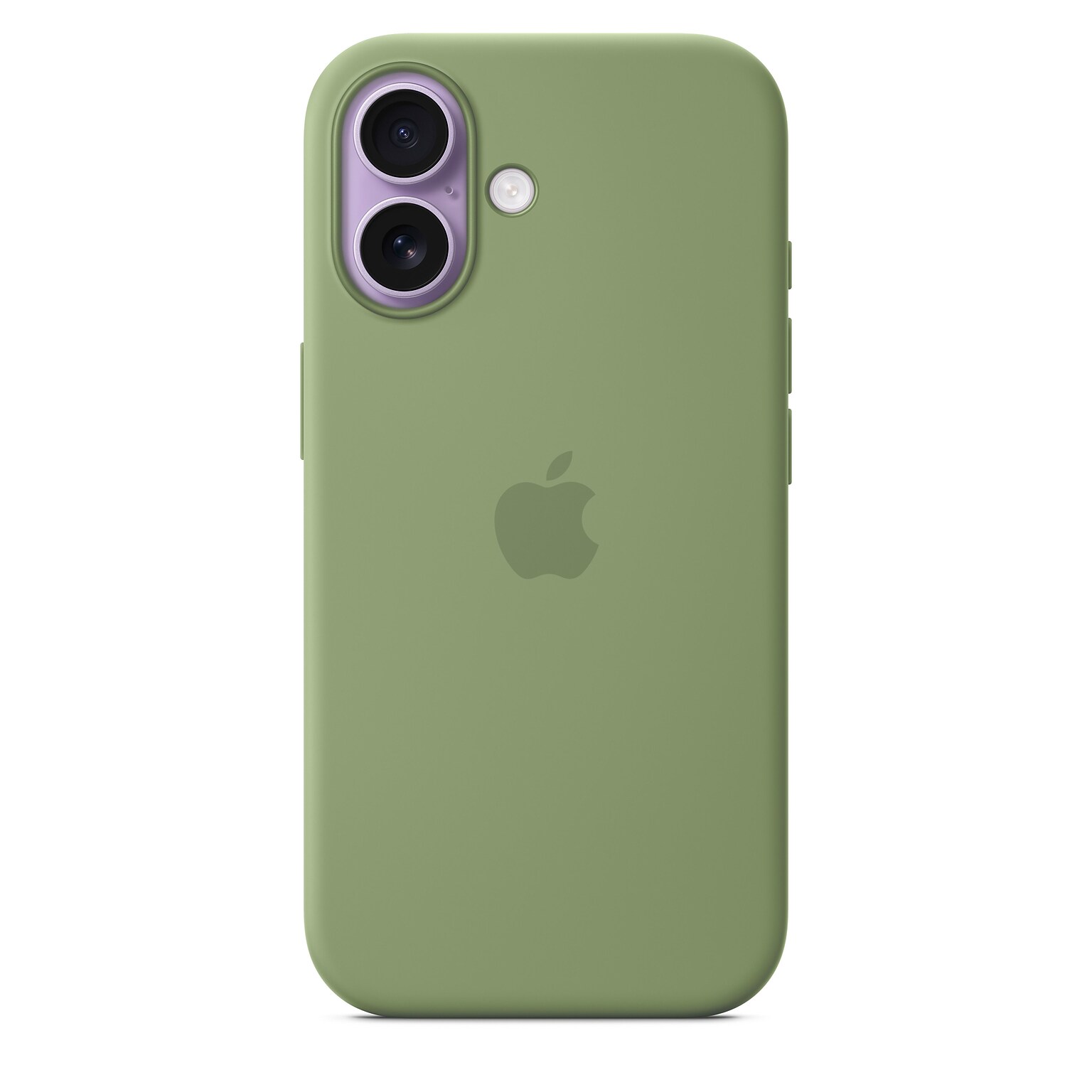 Apple Silicone MagSafe Phone Case for iPhone 17, Light Moss (MGEX4ZM/A)