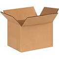 4Hx4Wx6L Single-Wall Corrugated Boxes; Brown, 25 Boxes/Bundle
