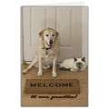 Medical Arts Press® Veterinary Welcome Cards; Welcome Mat, Personalized