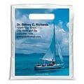 Medical Arts Press® Generic Personalized Full-Color Bags; 7-1/2x9, Sailboat, 100 Bags, (18791)