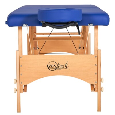 Master Massage 27" ZEN-Touch 27" Brady Lightweight Portable Massage Table, Sky Blue (54431)