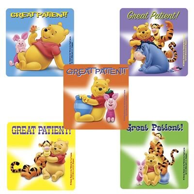 Smilemakers® Pooh Patient Stickers