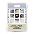 Medical Arts Press® Eye Care Personalized Full-Color Bags; 12x16, Eye in Squares
